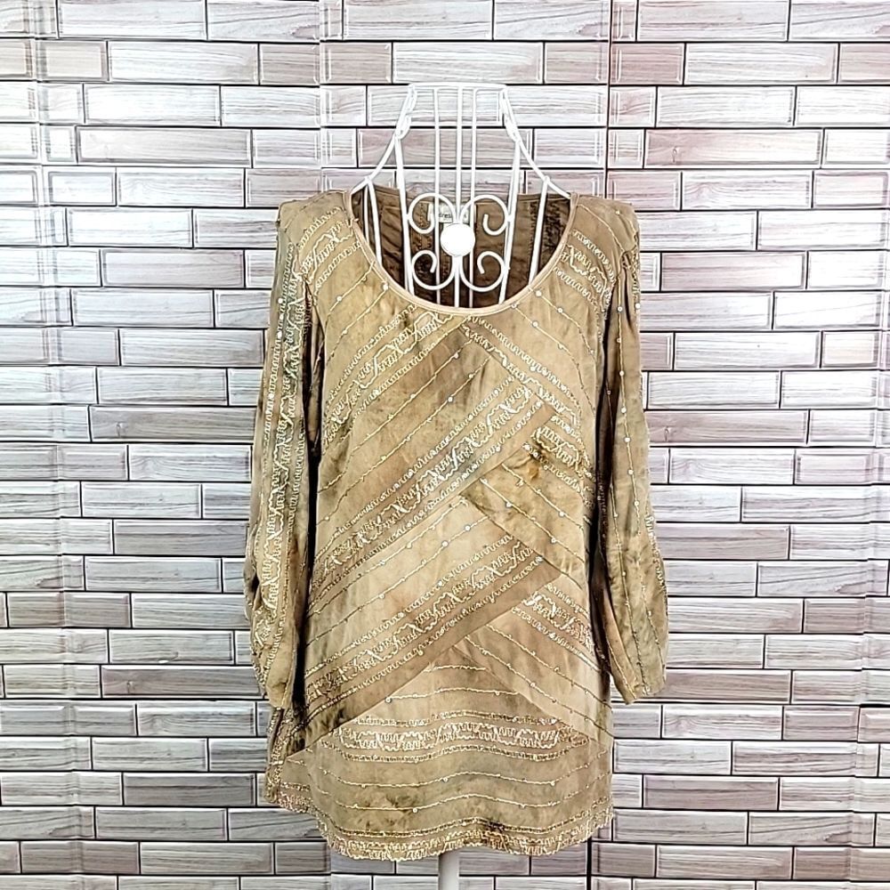 Dressbarn pullover top Size M